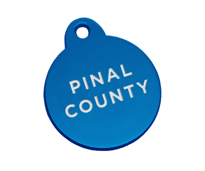 Pinal County city tag